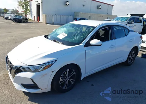 2021 Nissan Sentra Sv Xtronic Cvt from USA, damaged, VIN 3N1AB8CV7MY206774